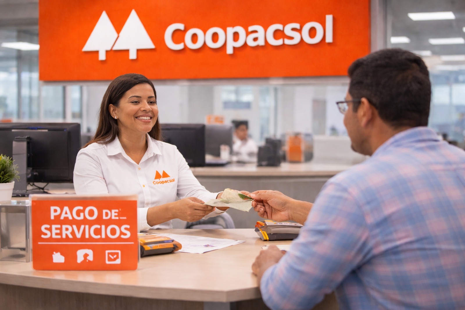 Pago de servicios en COOPACSOL